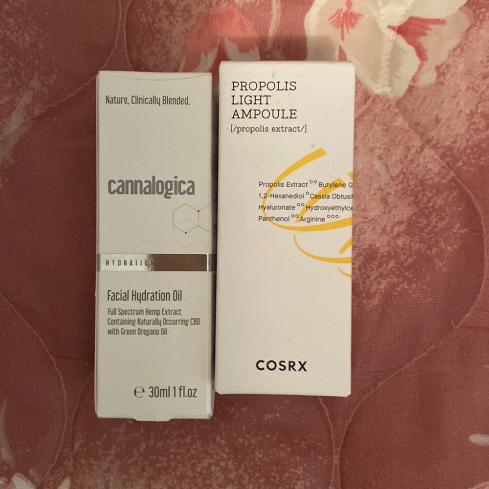 Skincare item bundle
